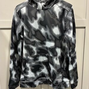 Under Armour Black and Gray Hoodie